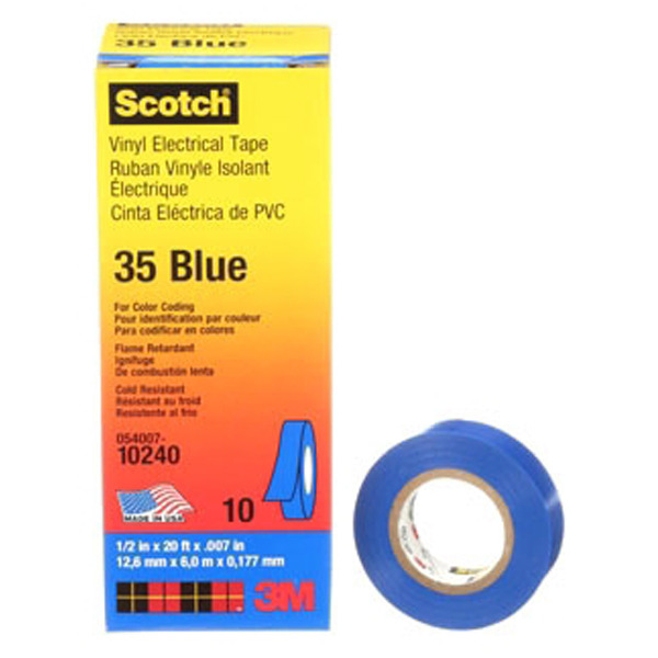3M ELECTRICAL - 35-BLUE-1/2X20FT