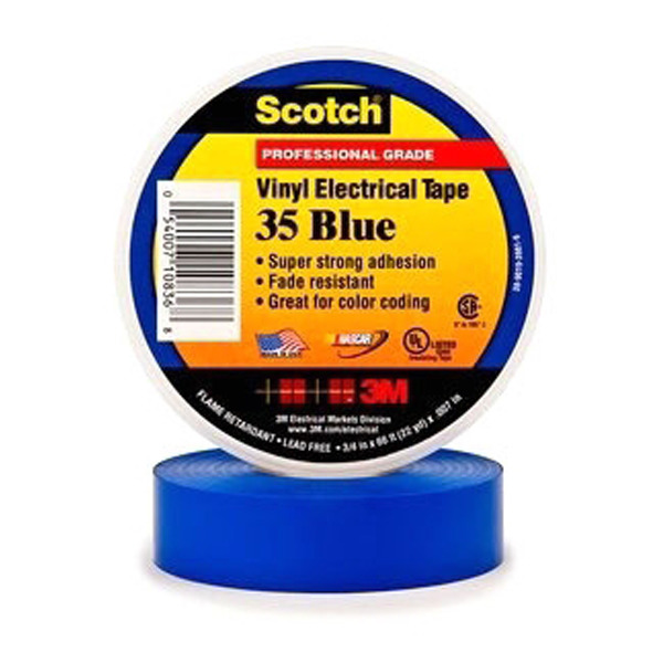 3M ELECTRICAL - 35-BLUE-3/4X66FT