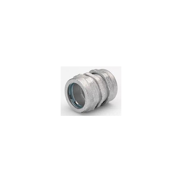 3106 - Iron Rigid Threadless Compression Coupling; Concrete-