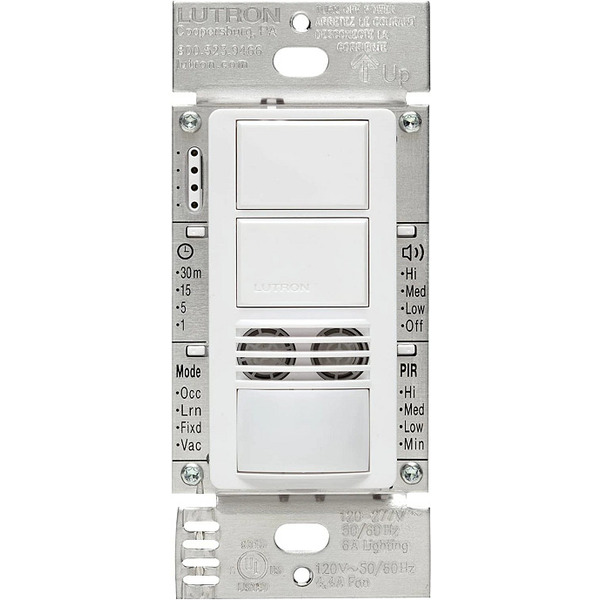 View 2 of LUTRON ELECTRONICS - MS-B202-WH
